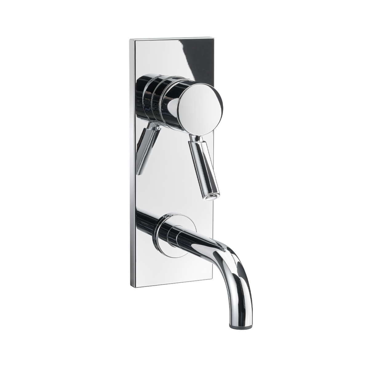 TREND Eco with fixed spout, curved